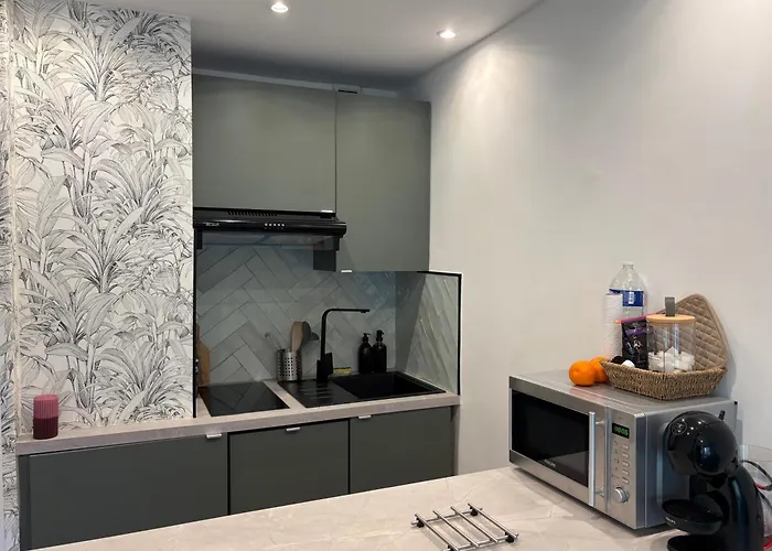 Charmant studio climatisé à Riquier, proche mer&gare Appartamento Nizza